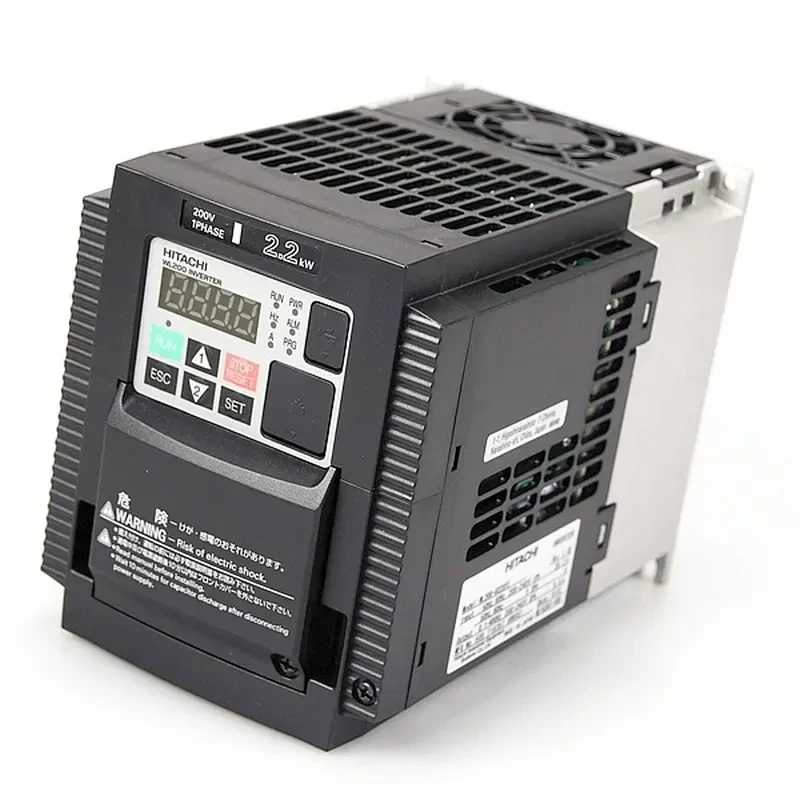 HITACHI, měnič frekvence 2.2kW, typ WL200-022SFE, napájení 1 fáze, IP20