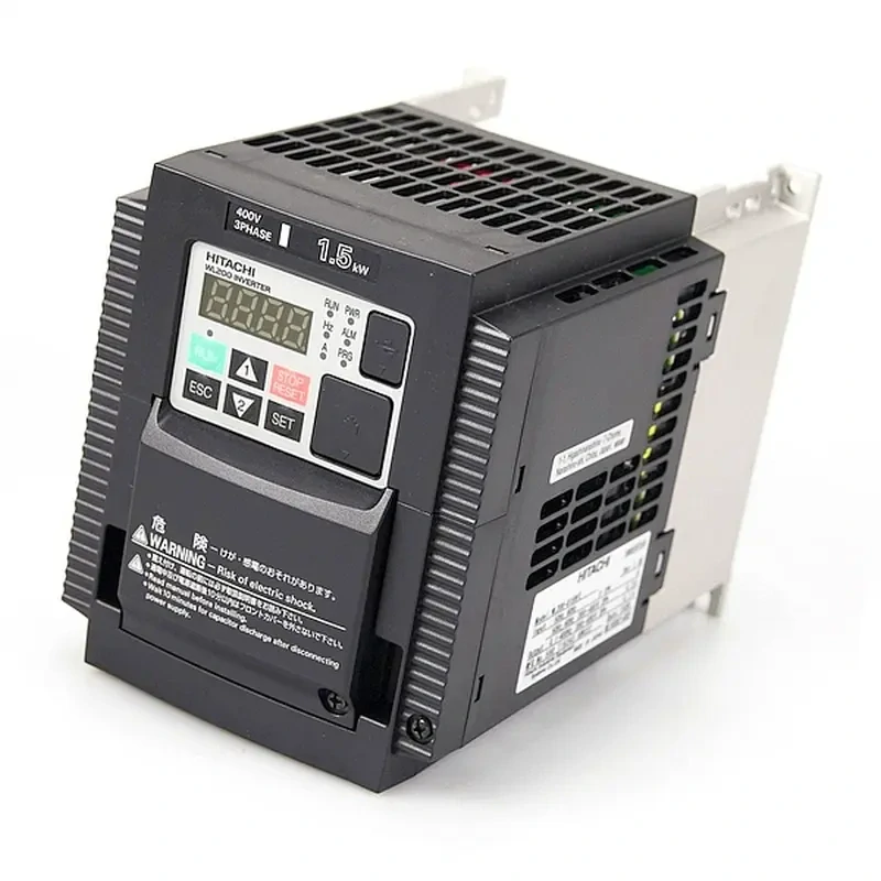 HITACHI, měnič frekvence 1.5kW, typ WL200-015HFE, napájení 3 fáze, IP20