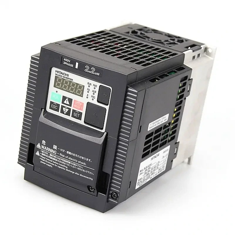 HITACHI, měnič frekvence 2.2kW, typ WL200-022HFE, napájení 3 fáze, IP20