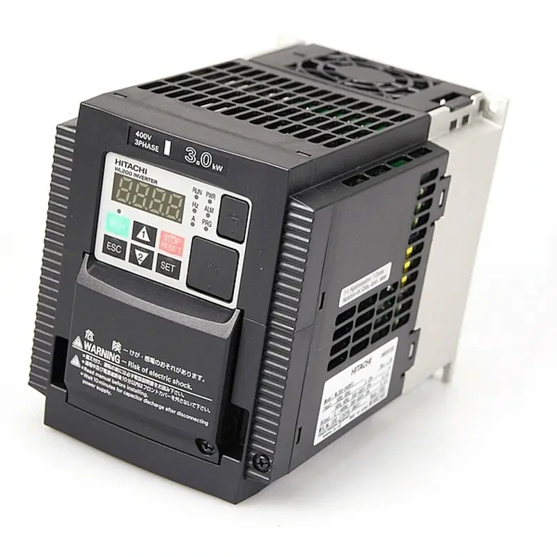 HITACHI, měnič frekvence 3.0kW, typ WL200-030HFE, napájení 3 fáze, IP20