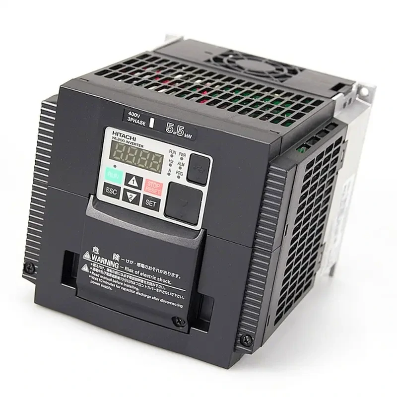 HITACHI, měnič frekvence 5.5kW, typ WL200-055HFE, napájení 3 fáze, IP20
