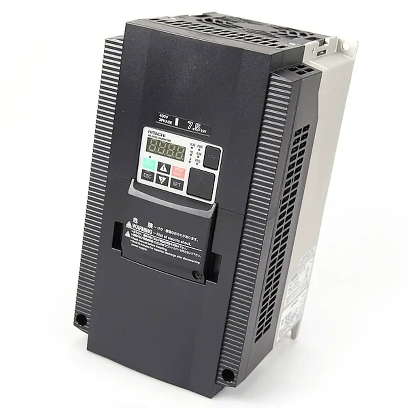 HITACHI, měnič frekvence 7.5kW, typ WL200-075HFE, napájení 3 fáze, IP20