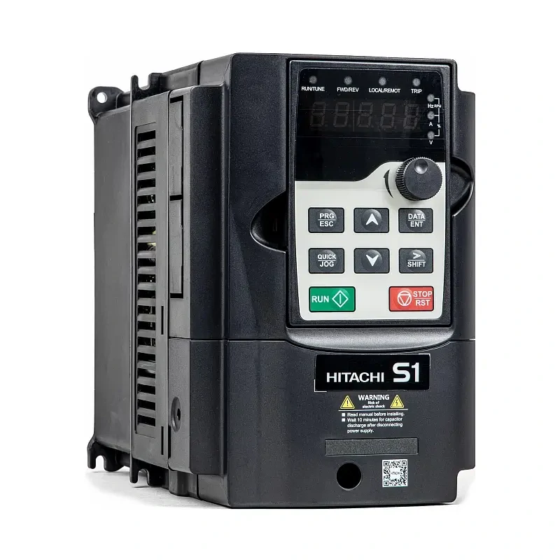 HITACHI, měnič frekvence 4.0 kW, typ S1-00125HFEF, IP20, napájení 3 fáze