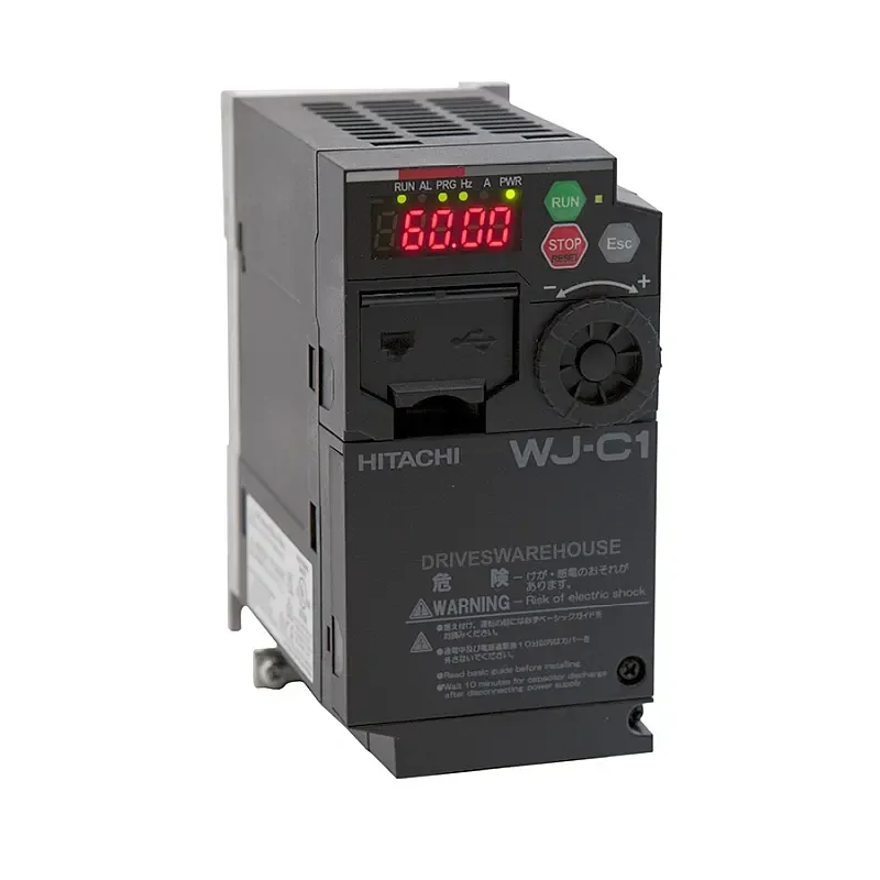 HITACHI, měnič frekvence 0.4kW, typ C1-004SFE, napájení 1 fáze, IP20