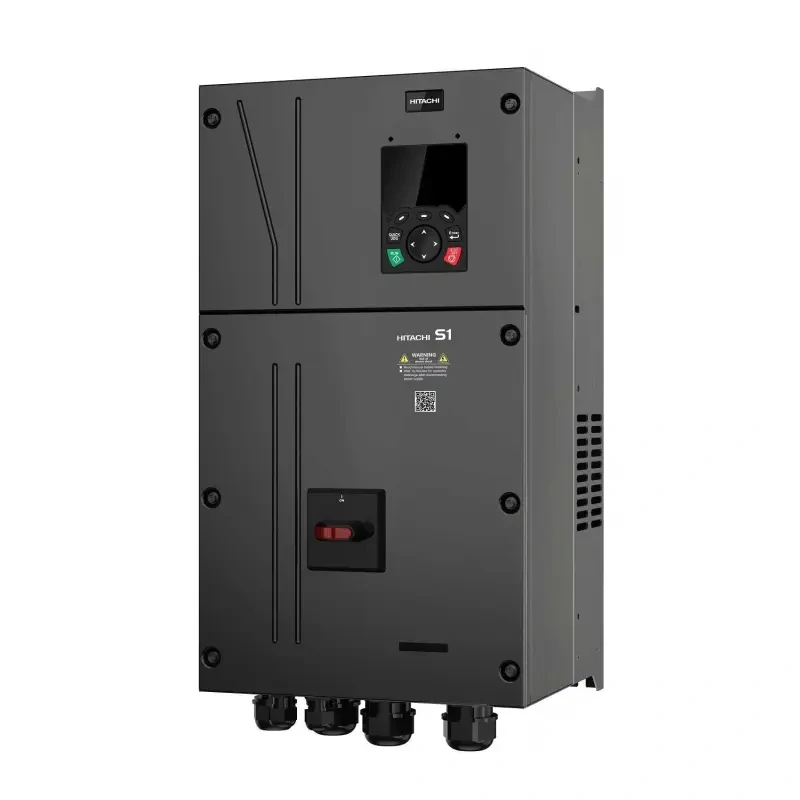 HITACHI, měnič frekvence 18.5 kW, typ S1-00450HFEF-55M, IP55, napájení 3 fáze
