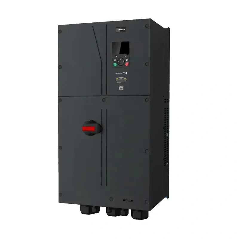 HITACHI, měnič frekvence 75.0 kW, typ S1-01700HFEF-55M, IP55, napájení 3 fáze