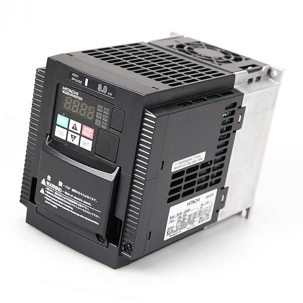 HITACHI, měnič frekvence 3.0kW, typ WJ200-030HFE, napájení 3 fáze, IP20