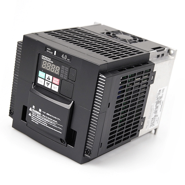 HITACHI, měnič frekvence 4.0kW, typ WJ200-040HFE, napájení 3 fáze, IP20