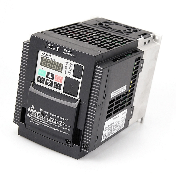 HITACHI, měnič frekvence 2.2kW, typ WL200-022HFE, napájení 3 fáze, IP20