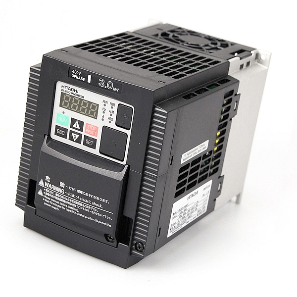 HITACHI, měnič frekvence 3.0kW, typ WL200-030HFE, napájení 3 fáze, IP20