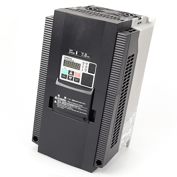 HITACHI, měnič frekvence 7.5kW, typ WL200-075HFE, napájení 3 fáze, IP20