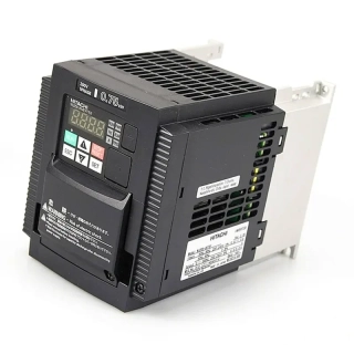 HITACHI, měnič frekvence 0.75kW, typ WJ200-007SFE, napájení 1 fáze, IP20
