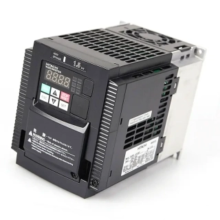 HITACHI, měnič frekvence 1.5kW, typ WJ200-015HFE, napájení 3 fáze, IP20