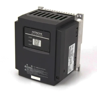 HITACHI, měnič frekvence 0.4 kW, typ NES1-004HBE, IP20, napájení 3 fáze